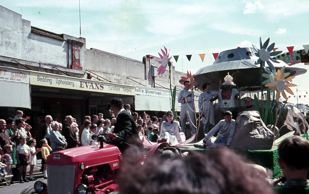 Lost in Space Float - Blossom Festival Parade 1967