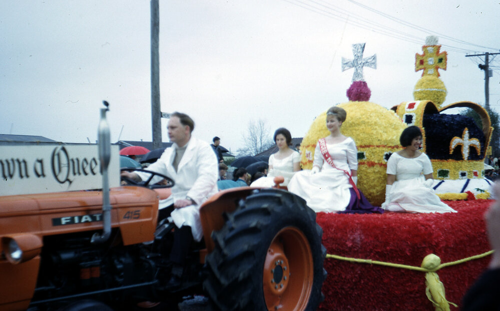 Jaycee-Nurses Float - Hastings Blossom Festival Parade 1965