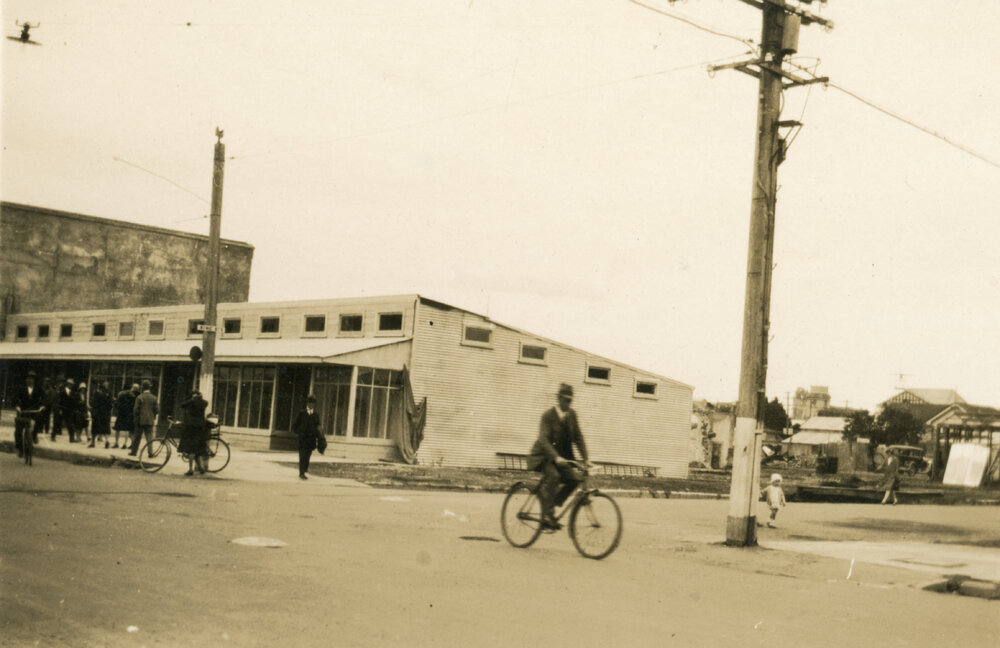 Temporary Shops in Hastings 1931