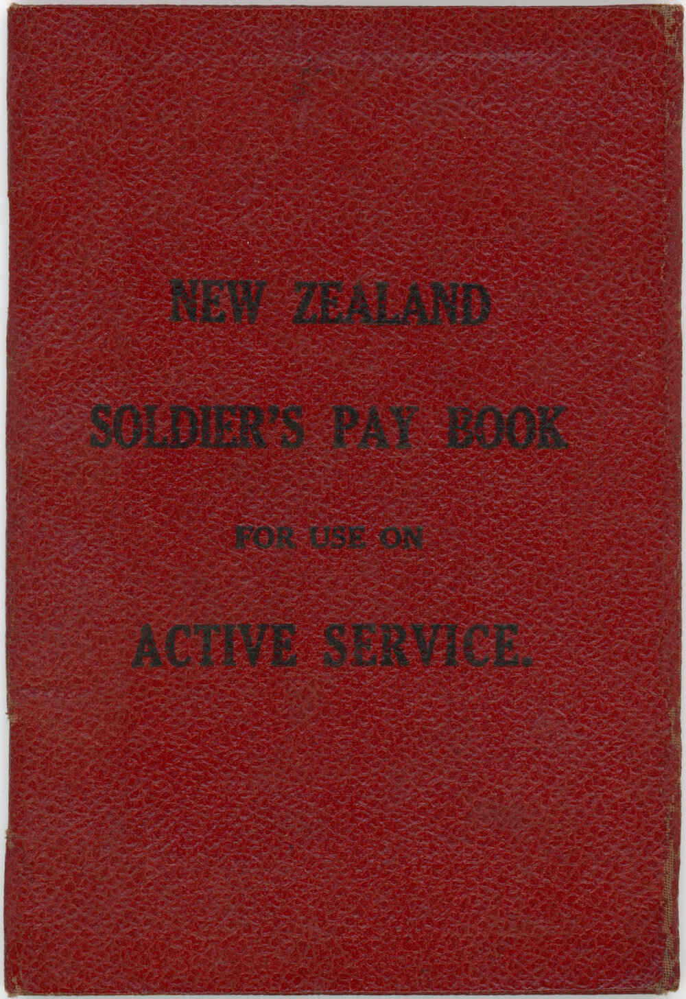 Soldiers Pay Book