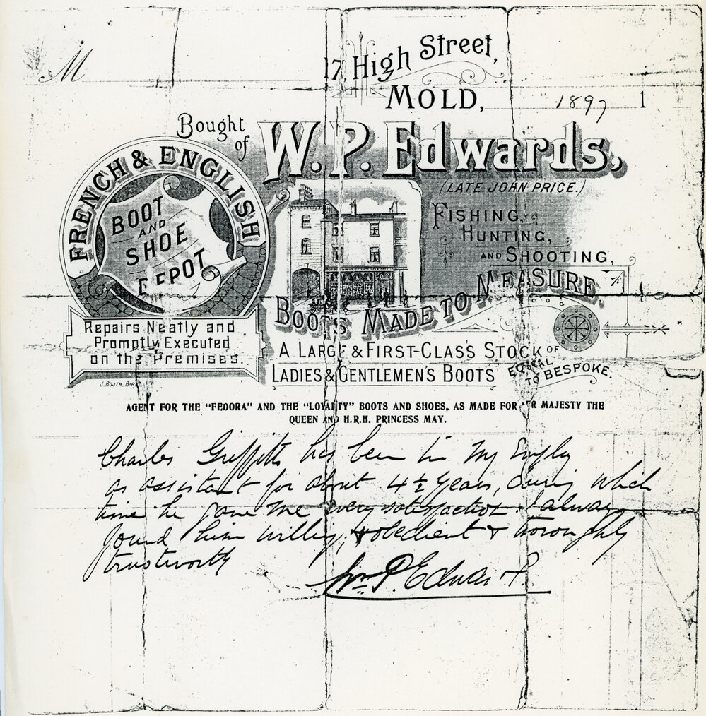 Reference Letter from W.P. Edwards