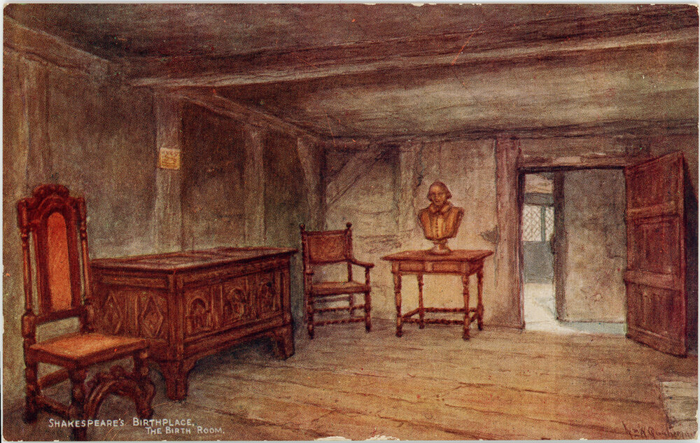 Shakespeare's Birthplace - the Birth Room