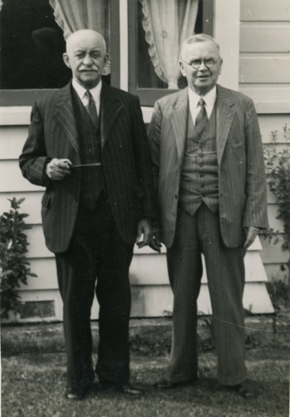 Charles Griffiths with David Davies