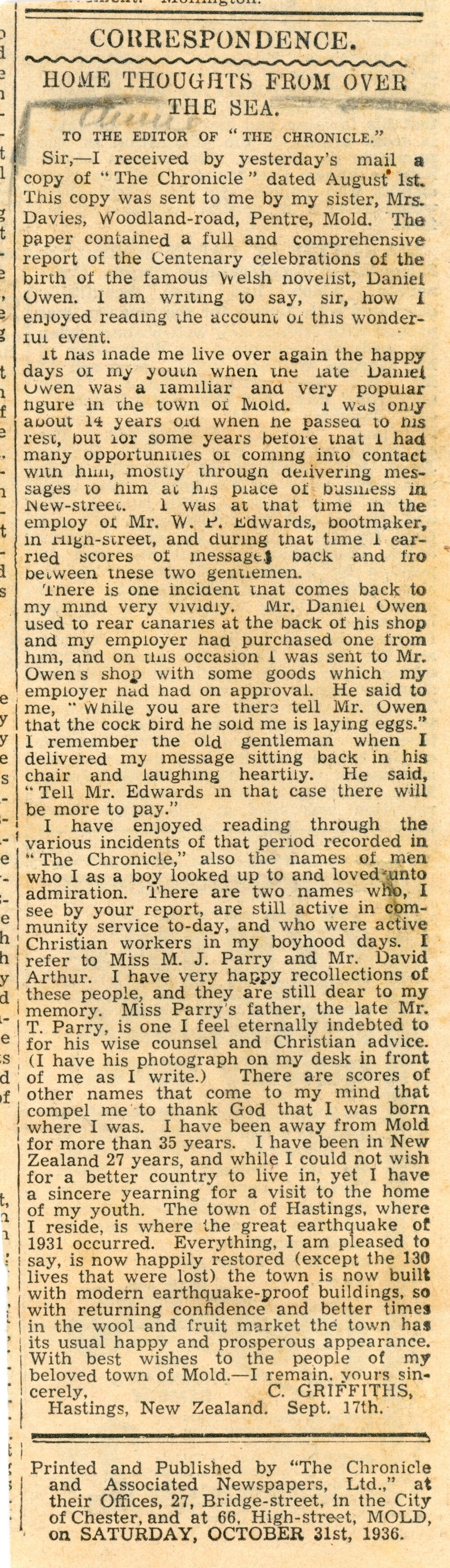 Letter to the Editor