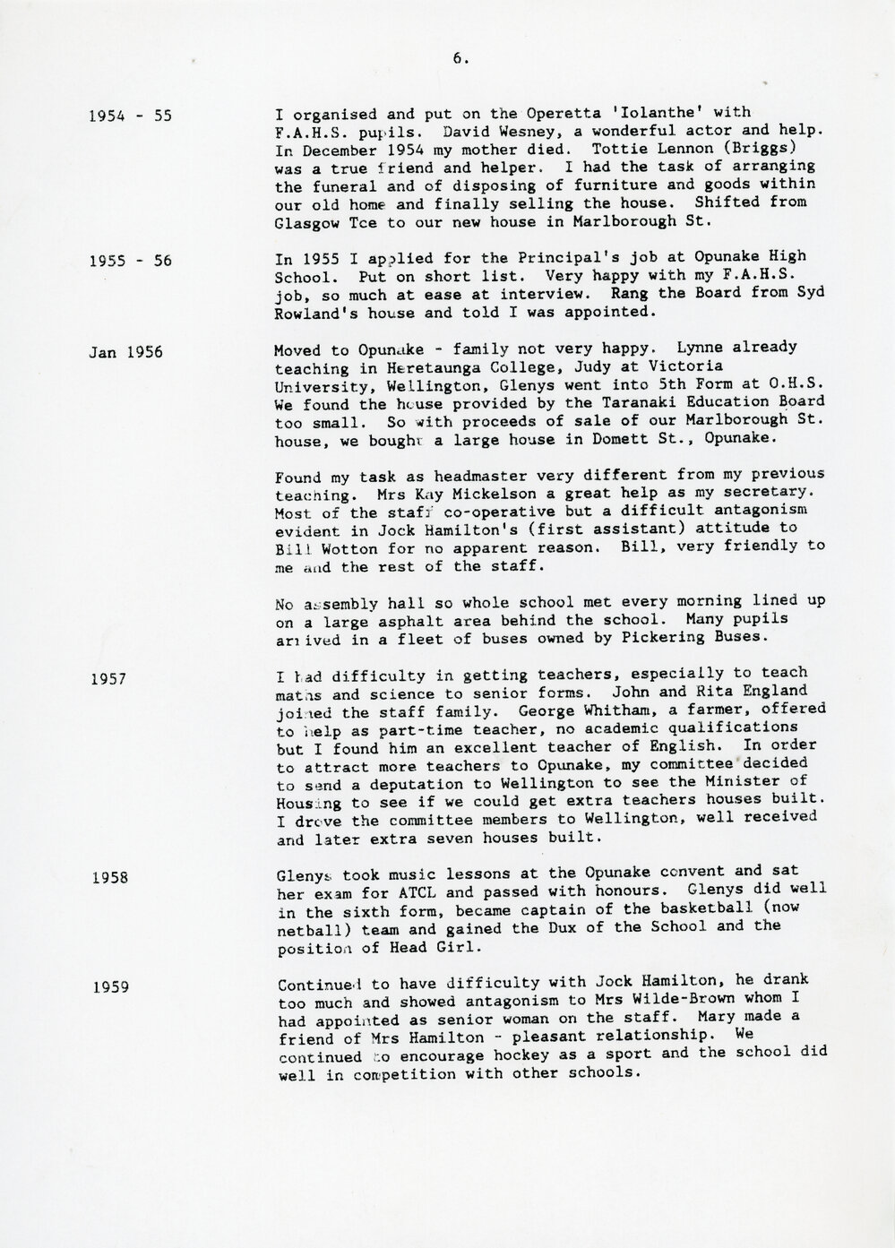 Rhys Griffiths Timeline