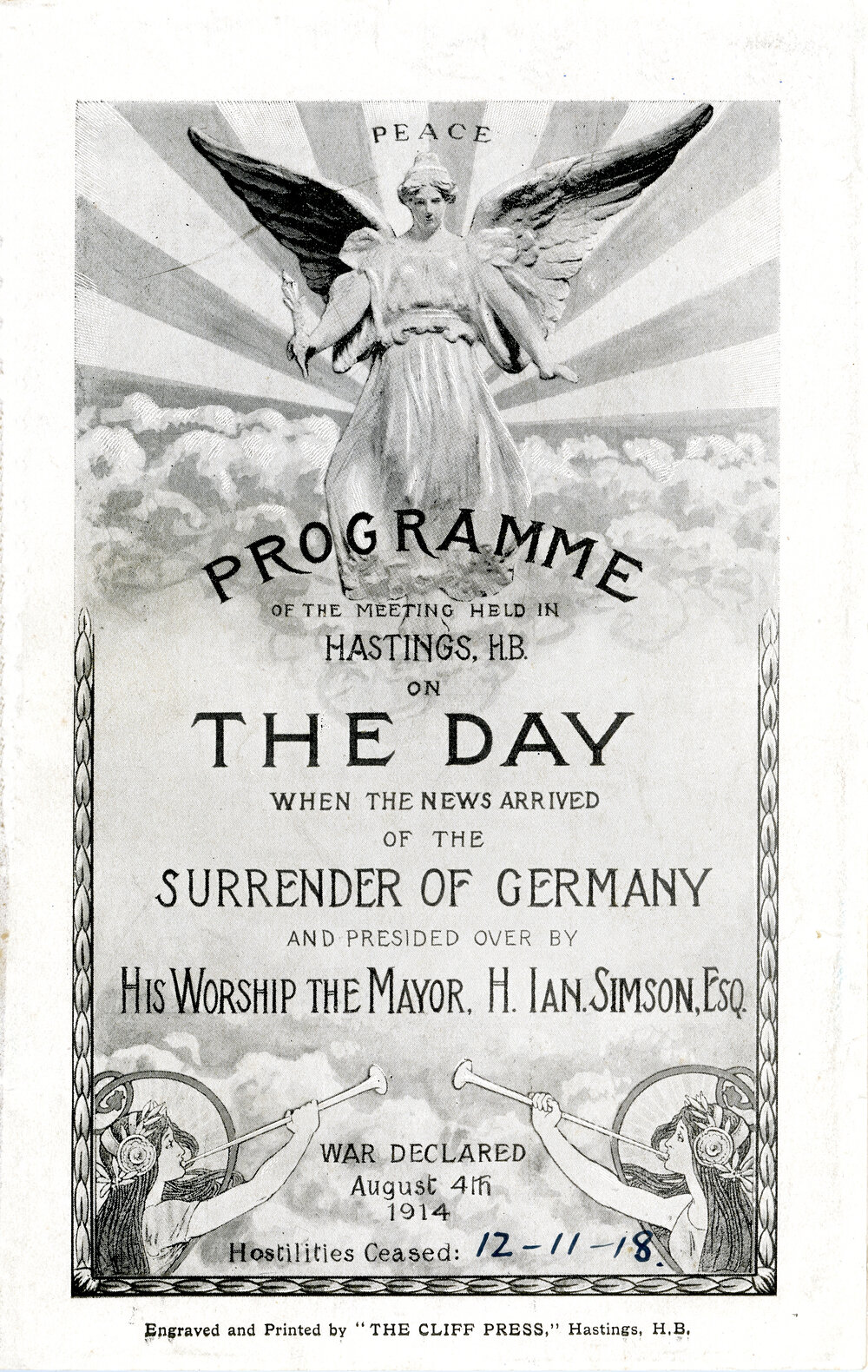 Surrender of Germany Programme