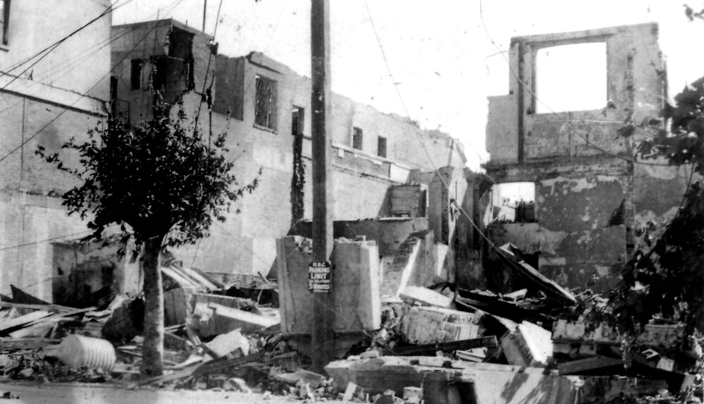 Earthquake Damage in Napier