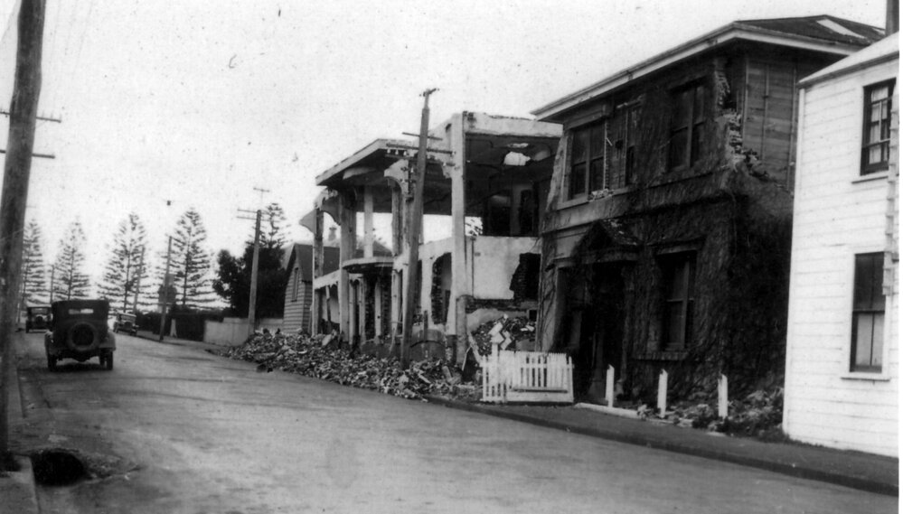 Damaged Residential Buildings