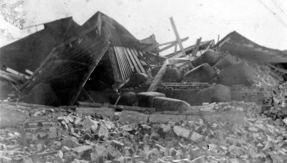 Damaged Wool Stores