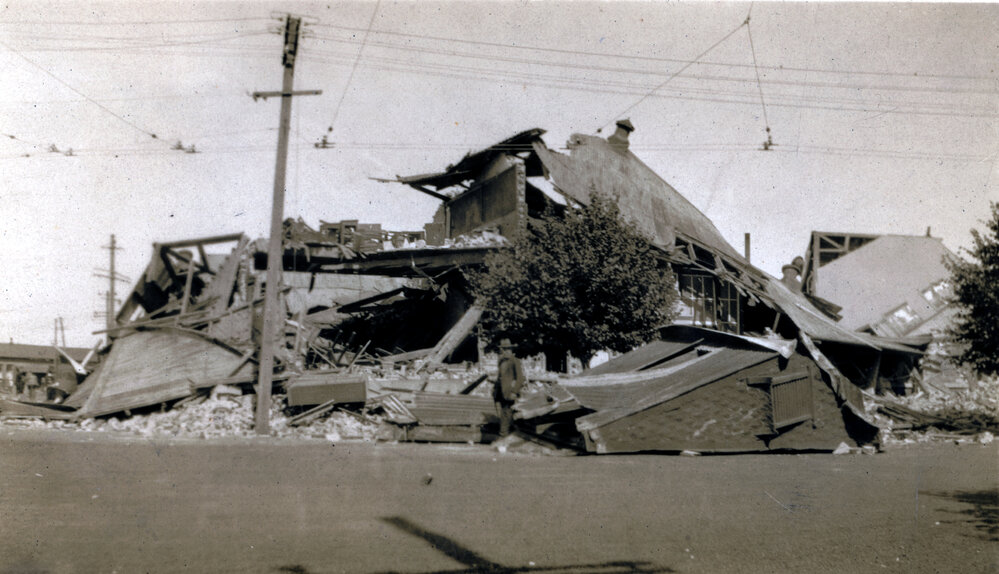 Napier Technical College Damage