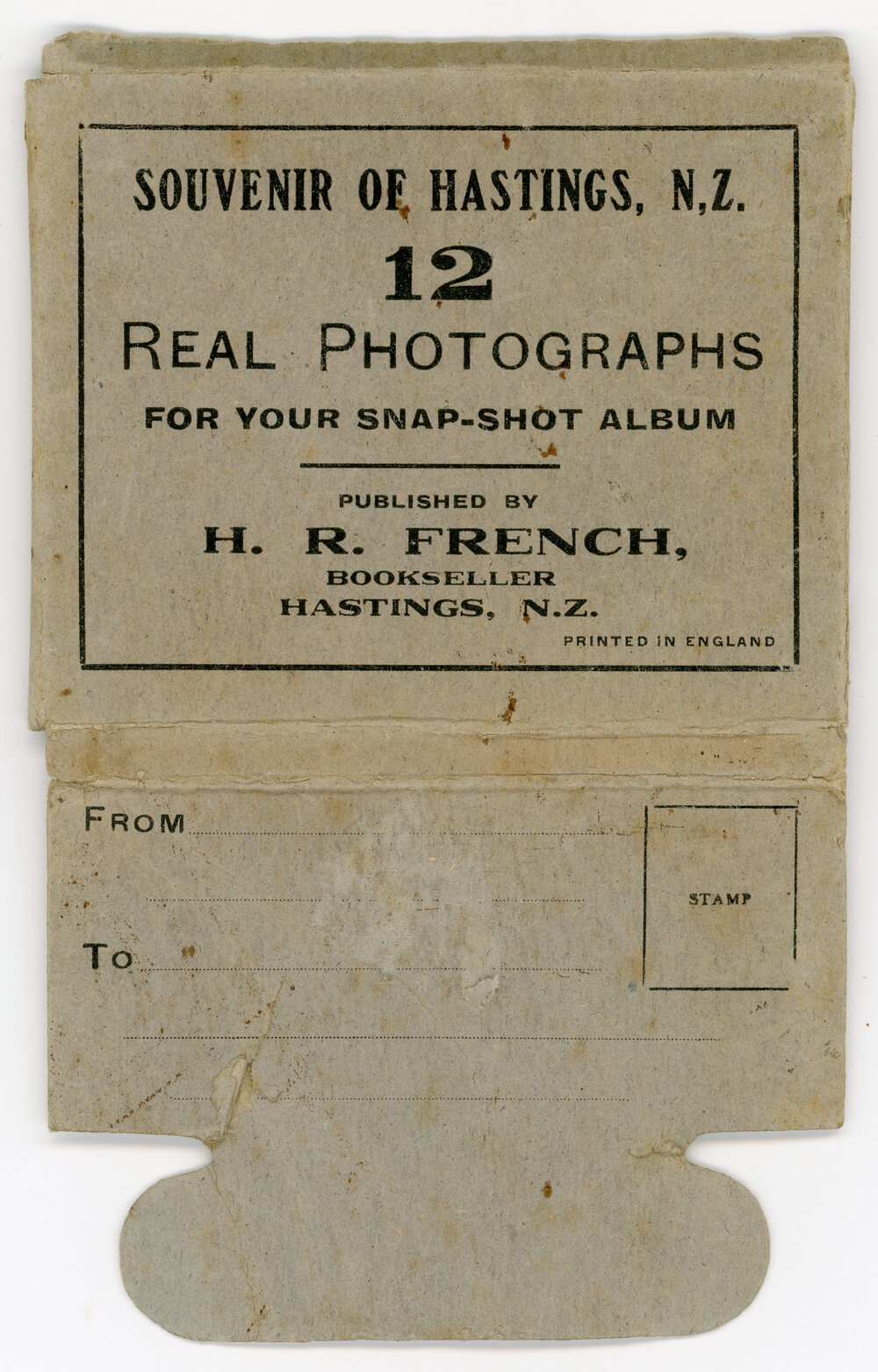 H R French Souvenir Photos