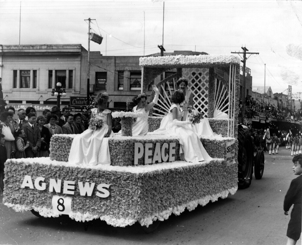 Agnew Refrigeration Blossom Float 1953