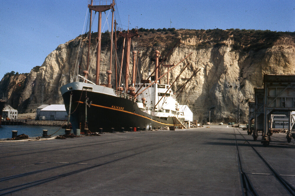 Waikare and Hamilton at Napier Wharf