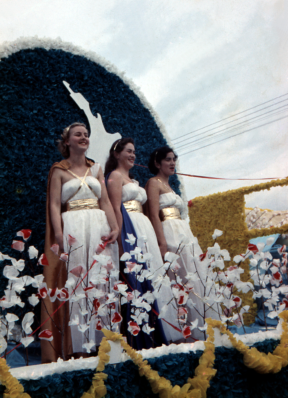 Woolworths Float - Hastings Blossom Festival Parade 1958
