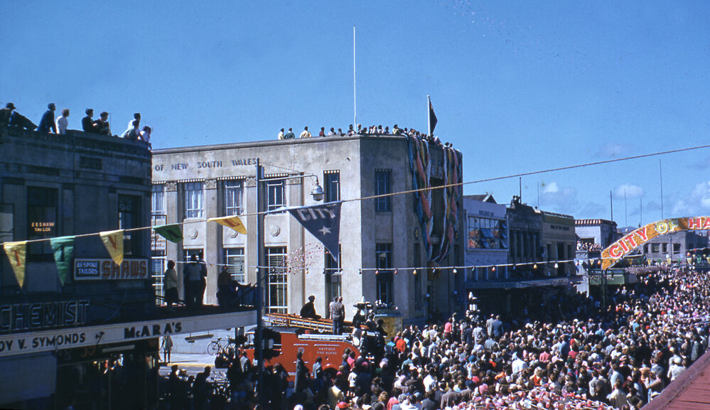 Heretaunga Street, Hastings 1959