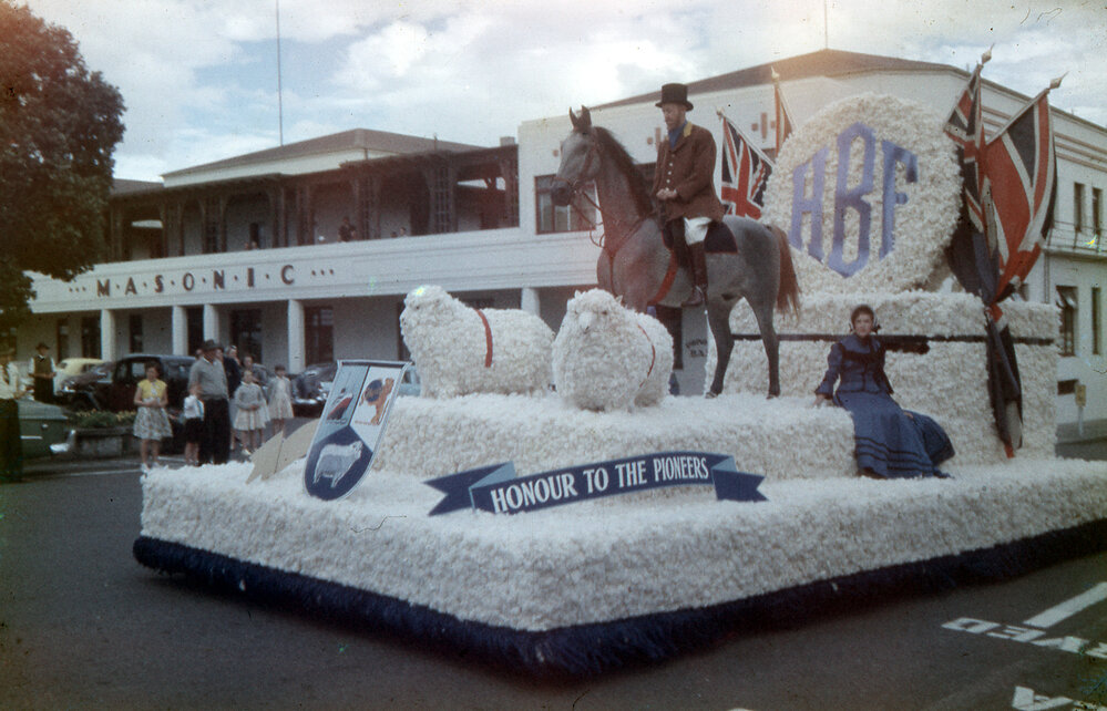 Float - Hawke's Bay Centennial Parade 1958