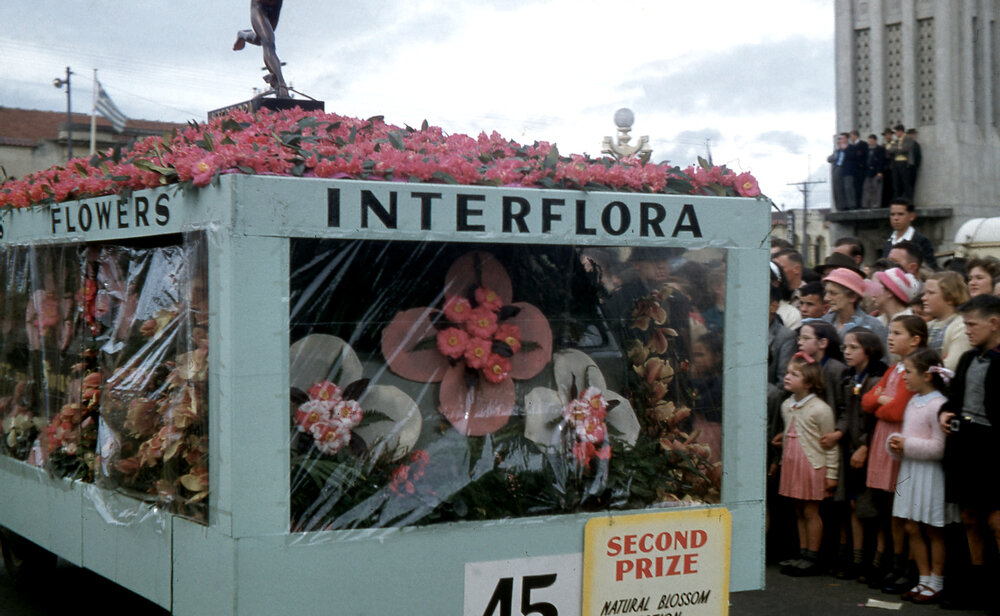 Interflora Float 1957