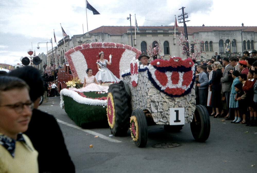 Blossom Queen - Blossom Festival Parade 1957