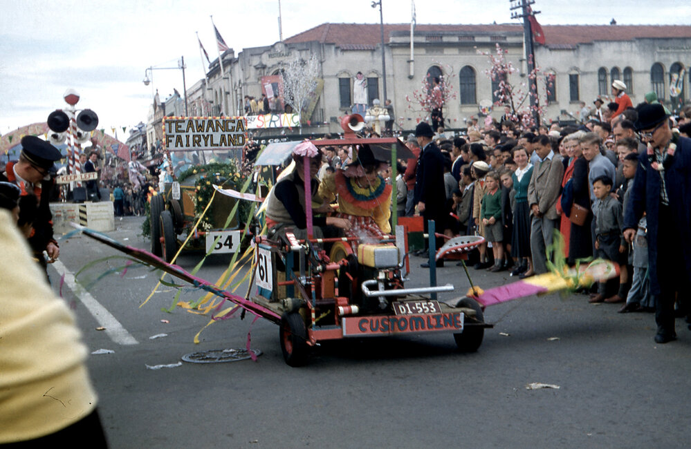Hastings Blossom Festival Parade 1957