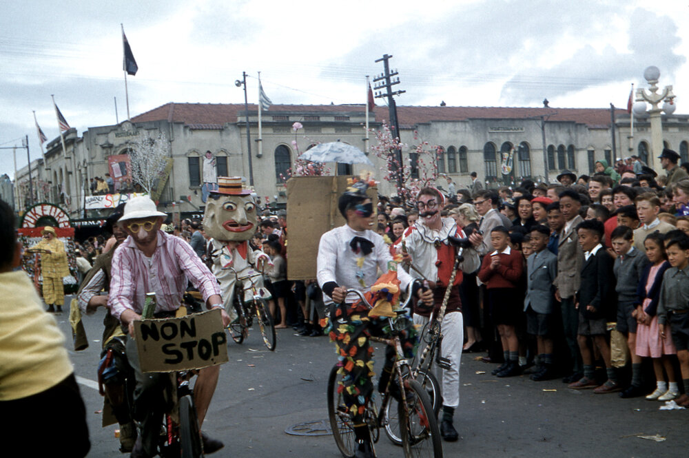 Hastings Blossom Festival Parade 1957