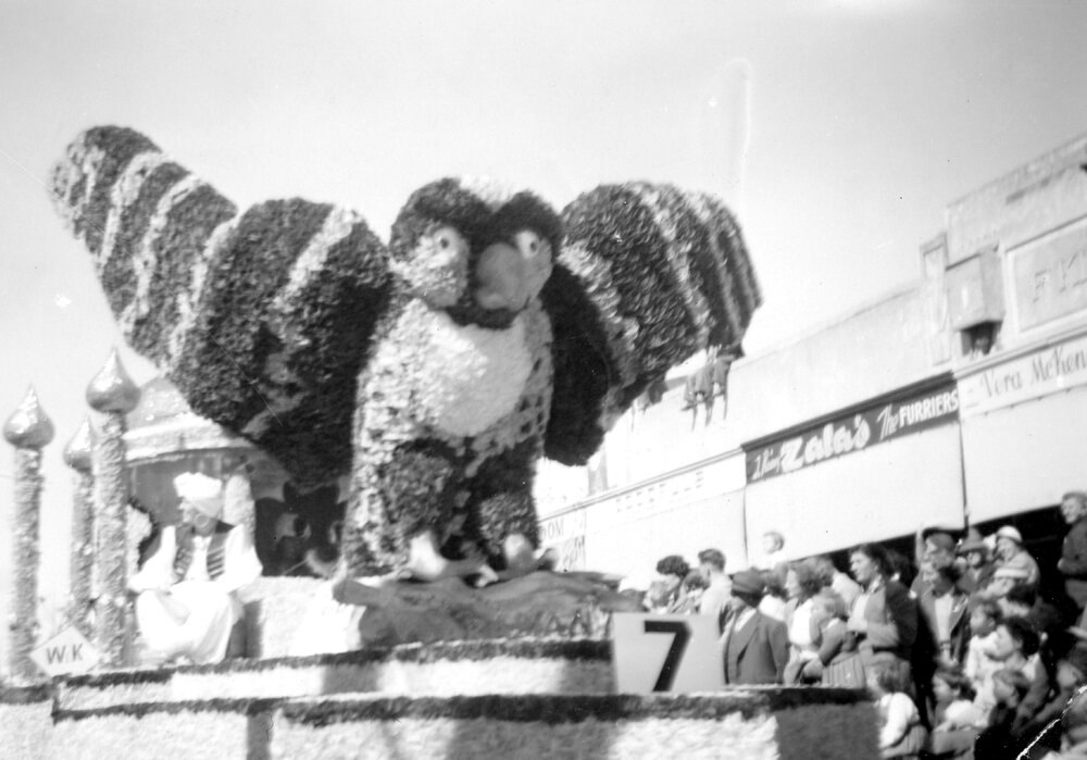 Arabian Nights Float - Hastings Blossom Festival 1959