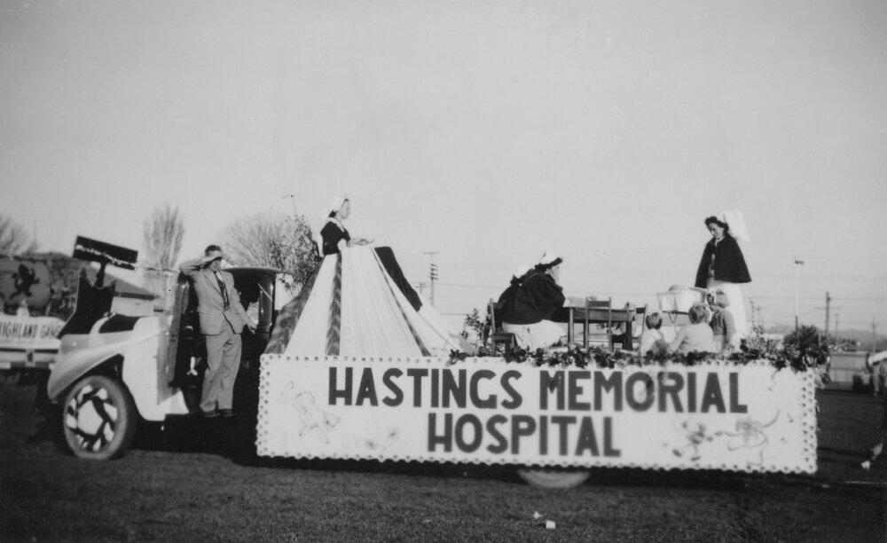 Hastings Memorial Hospital Float 1951