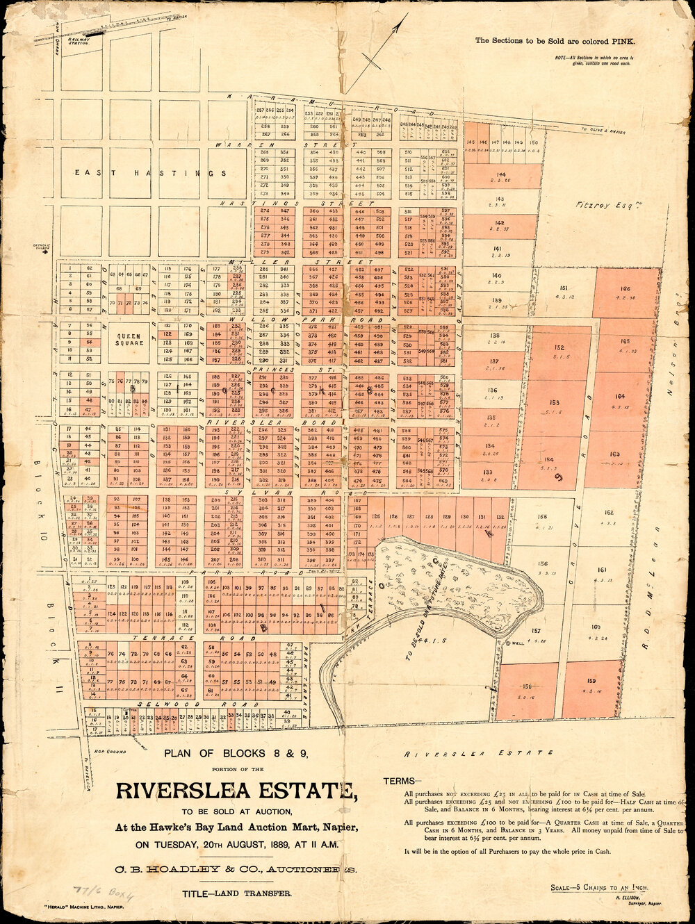 Riverslea Estate Sale Plan