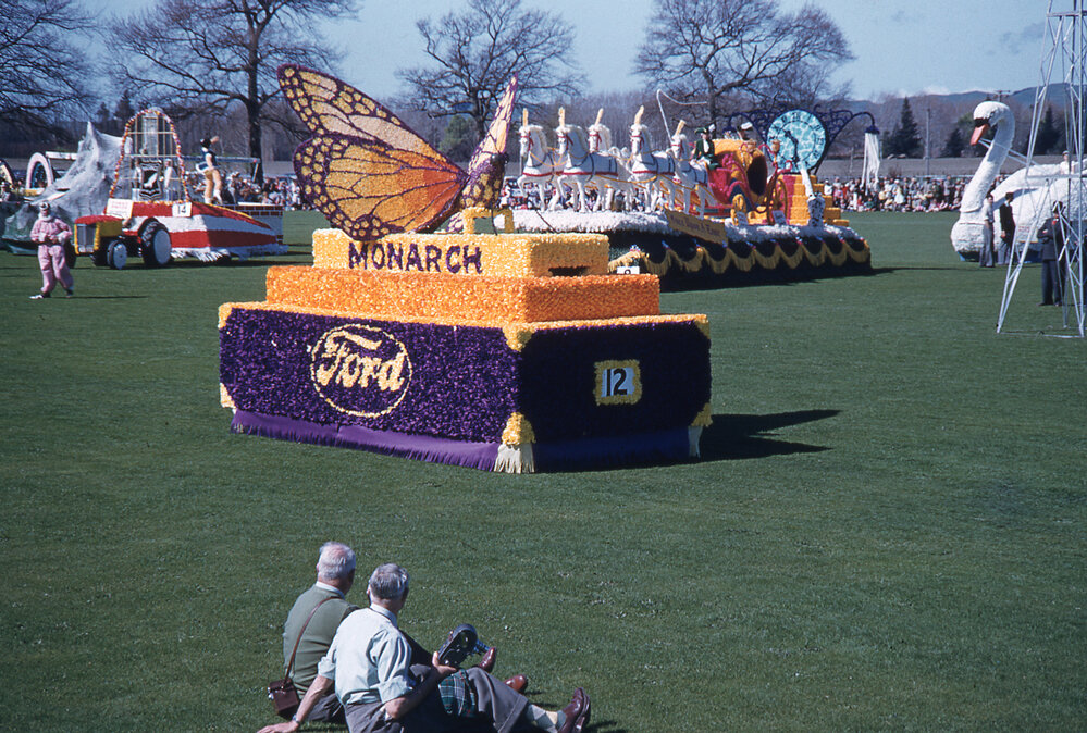 Monarch Motors Float - Hastings Blossom Festival Parade 1959