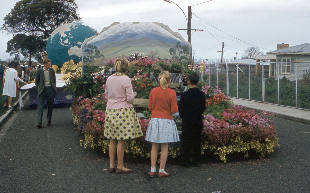 Blossom Queen Float - Hastings Blossom Festival 1961