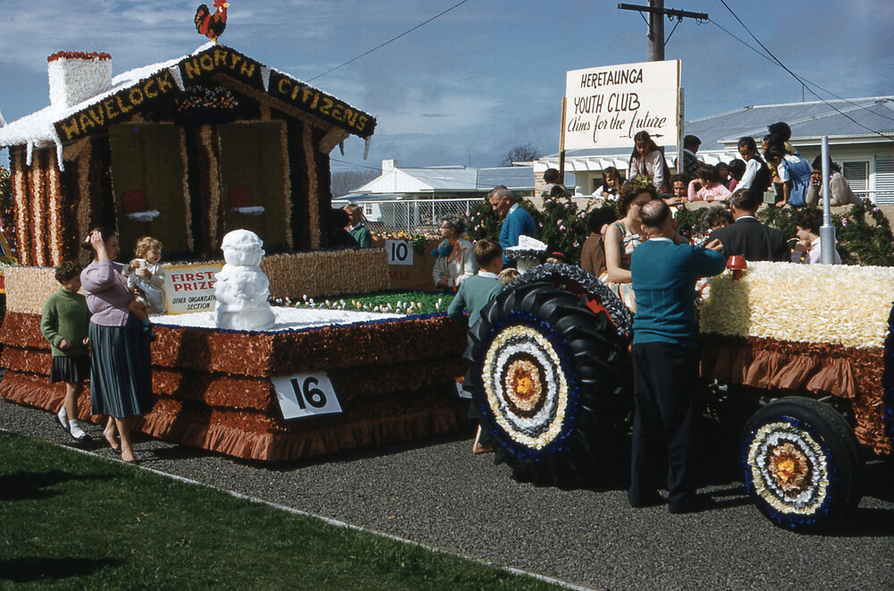 Havelock North Citizens Float - Hastings Blossom Festival Parade 1961