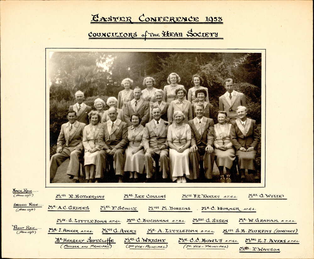 Easter Conference 1953, School of Radiant Living