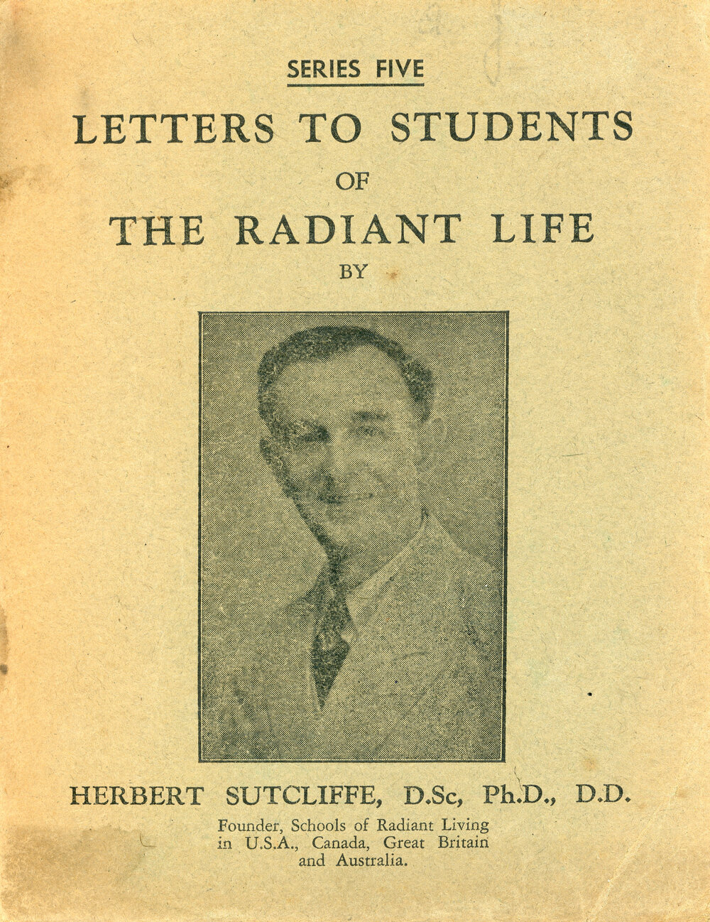 Series Five: Letters to Students of The Radiant Life
