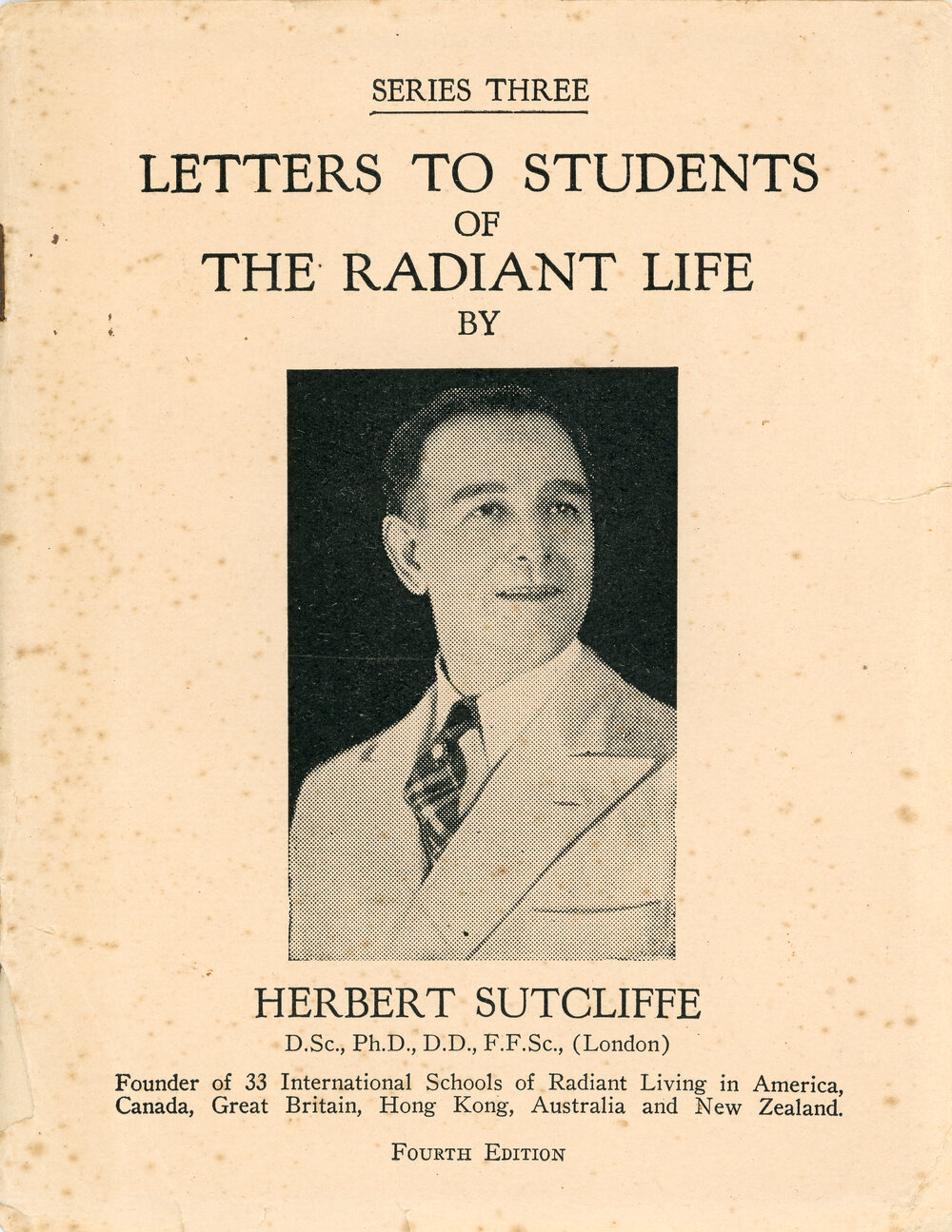 Series Three: Letters to Students of The Radiant Life