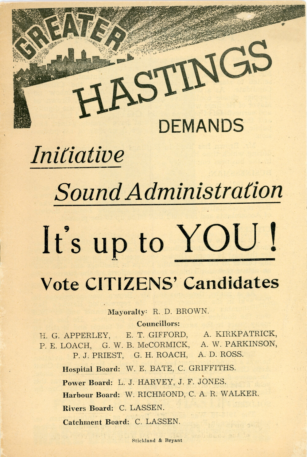 Local Body Elections 1947