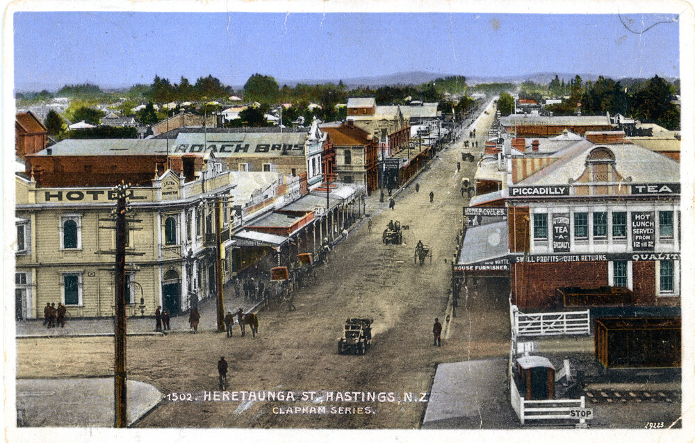 Piccadilly Tea Rooms and Heretaunga St W