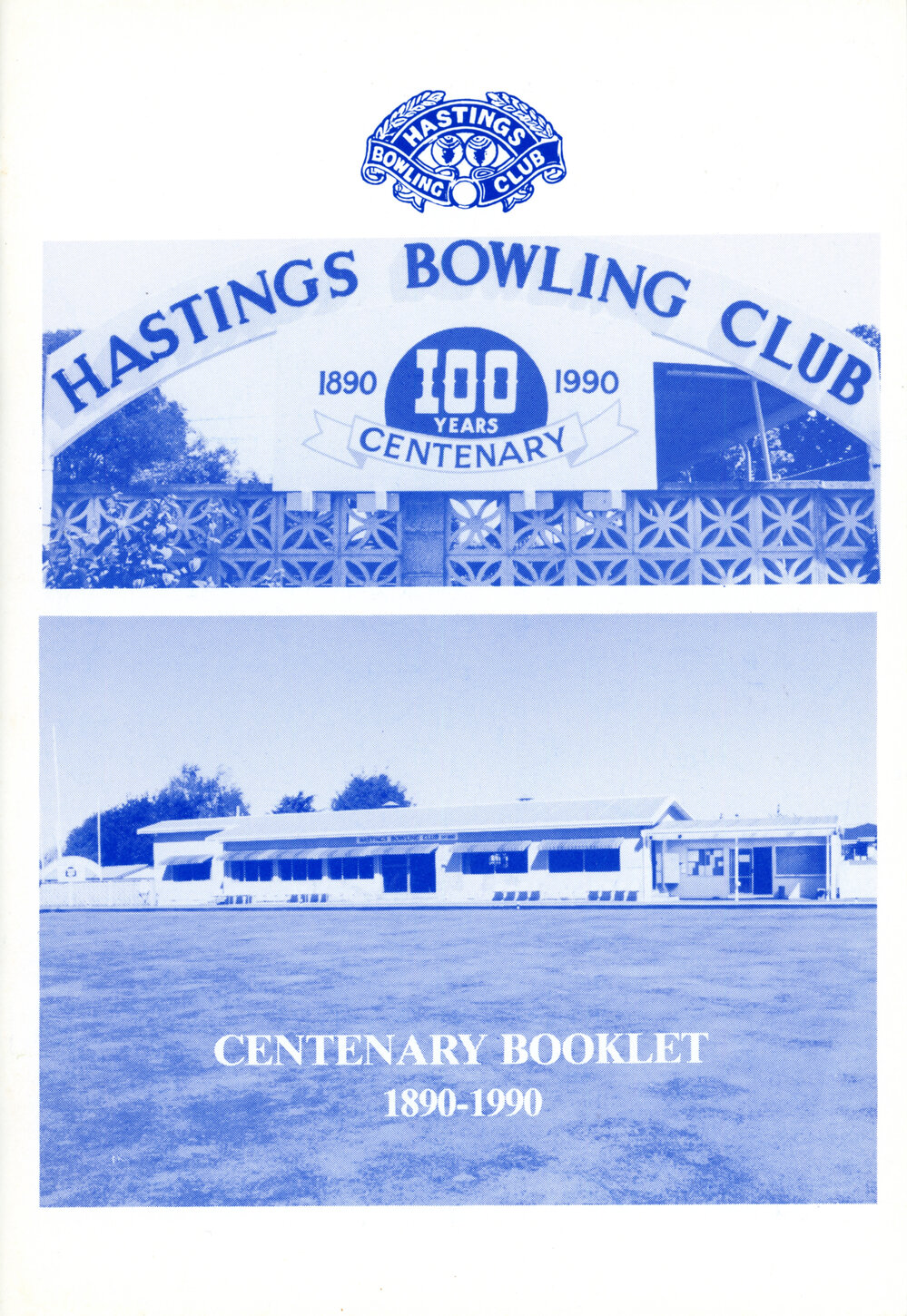 Hastings Bowling Club Centenary Booklet
