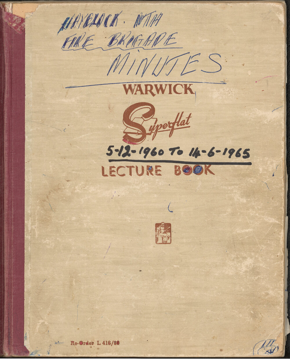 Minute Book 1960 to 1965