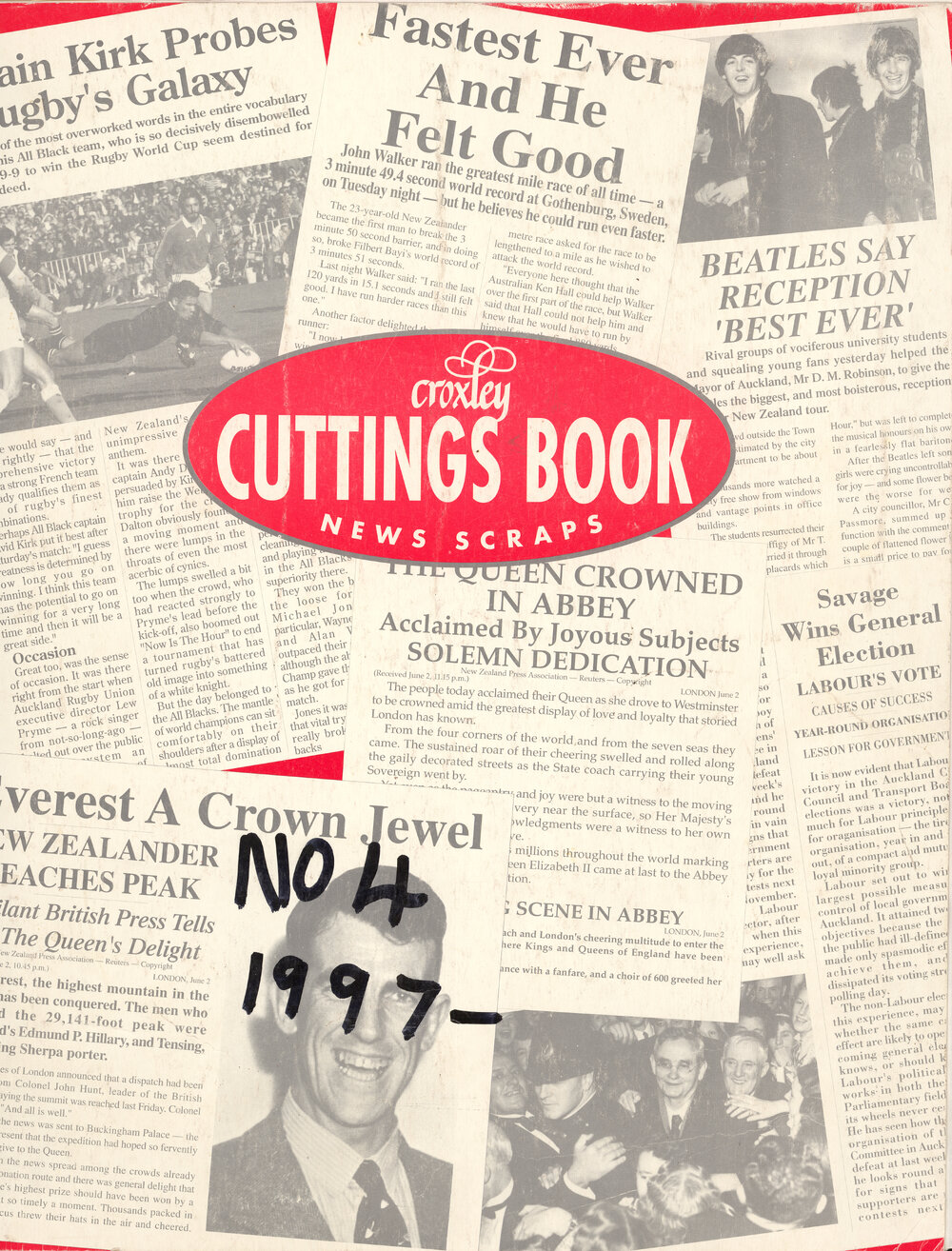 Scrapbook 1978 to 1997