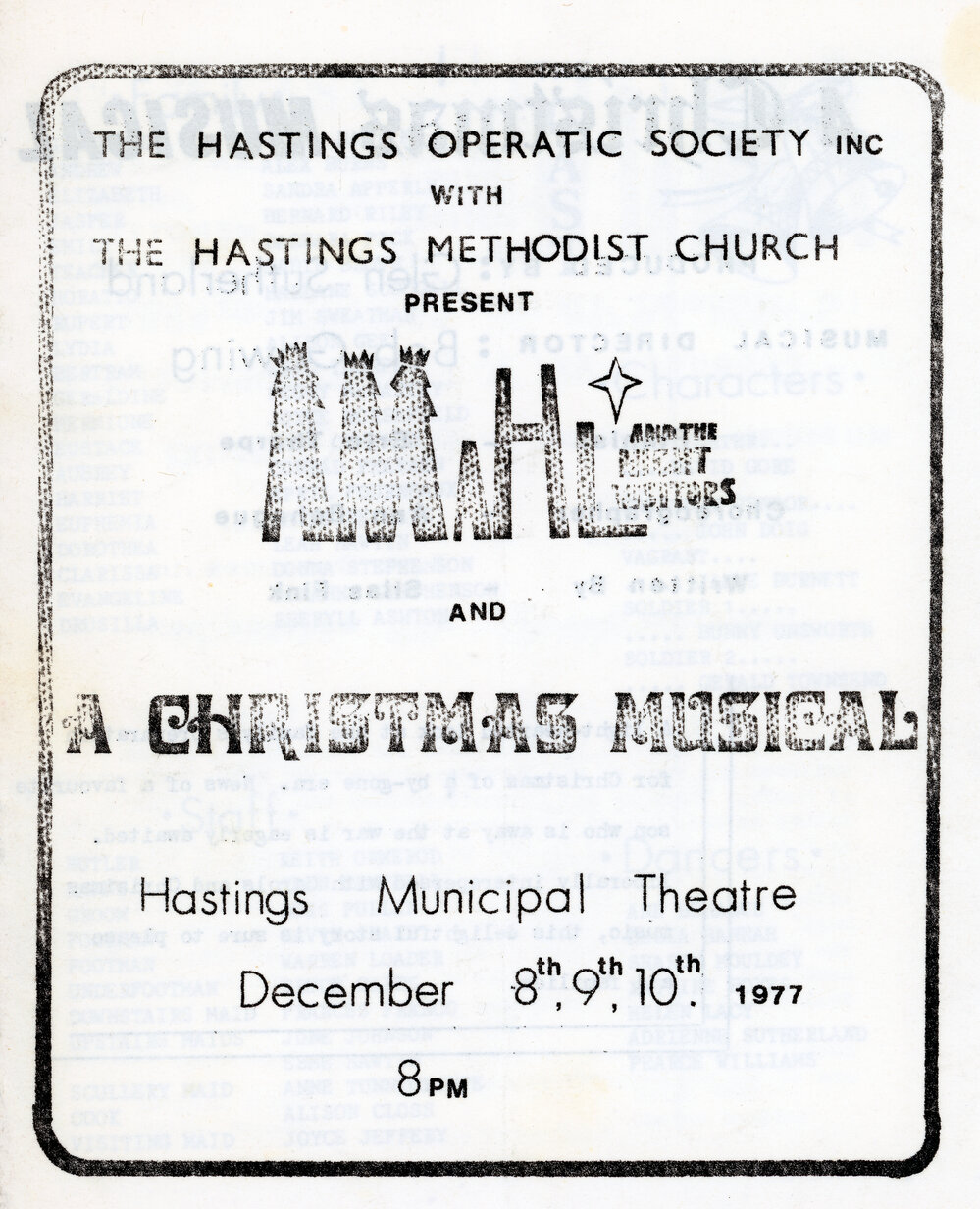 Amahl and the Night Visitors and A Christmas Musical