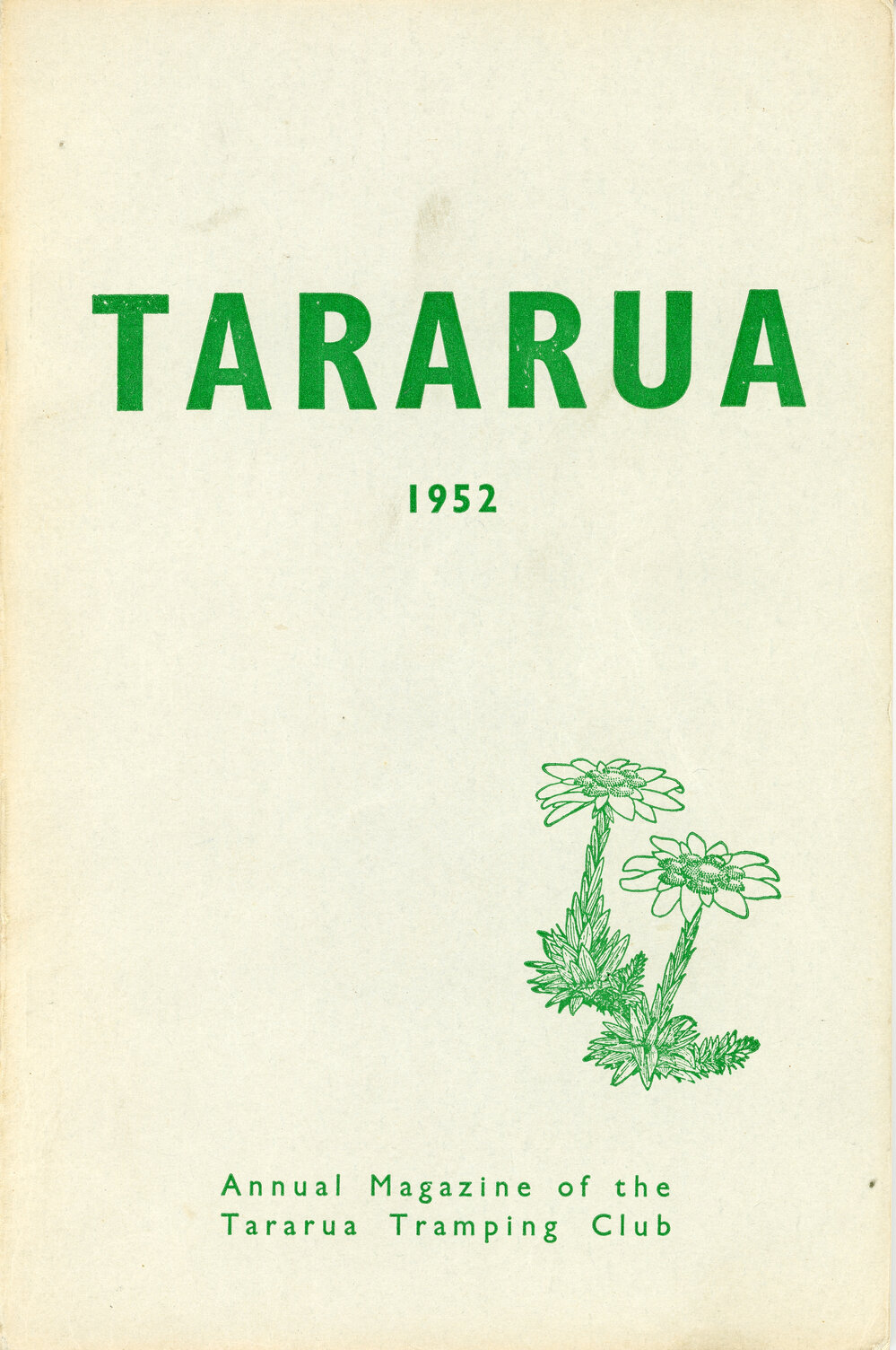 Taraua Tramping Club Magazines
