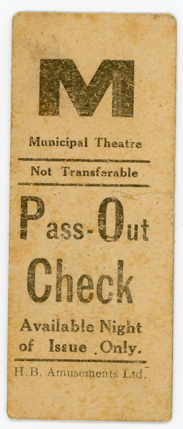 Municipal Theatre Pass Out