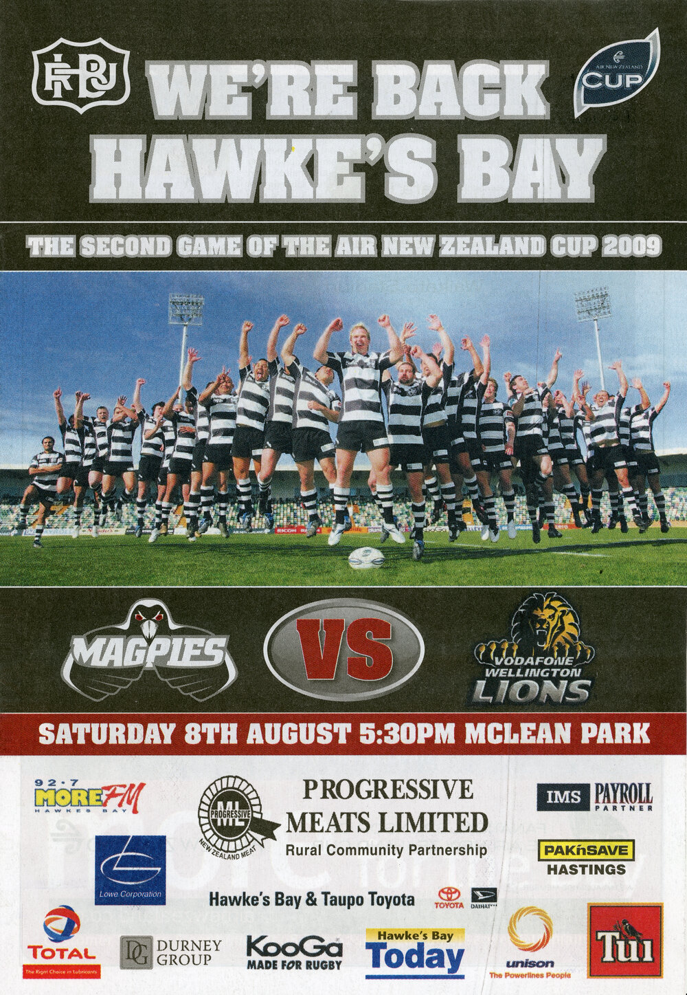 We're Back Hawke's Bay 