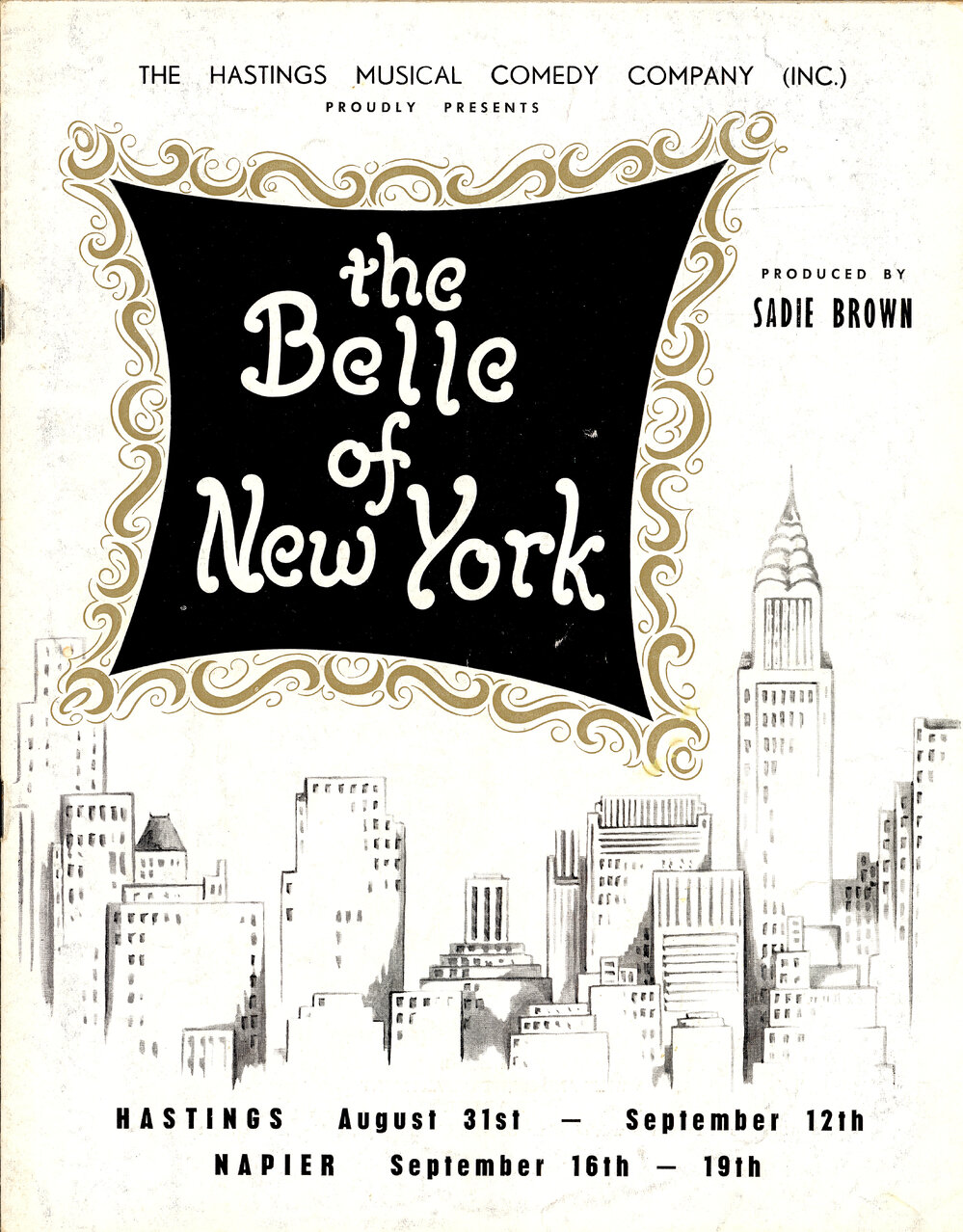 The Belle of New York