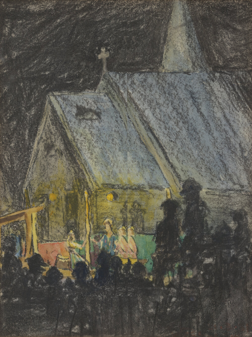 Church with Performers Artwork