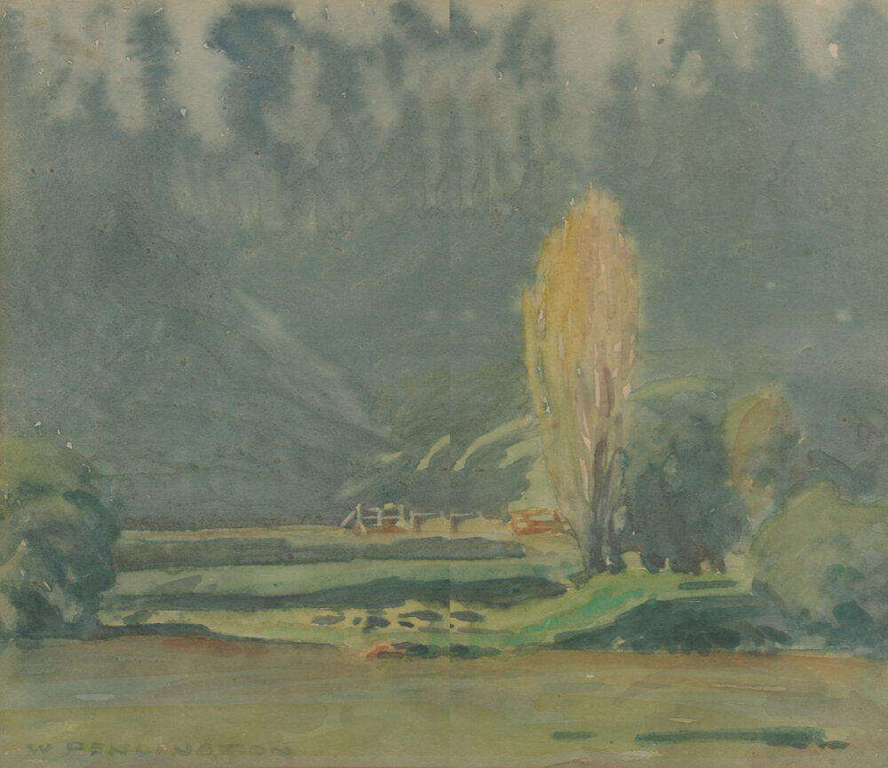 Painting: View from Lucknow Road