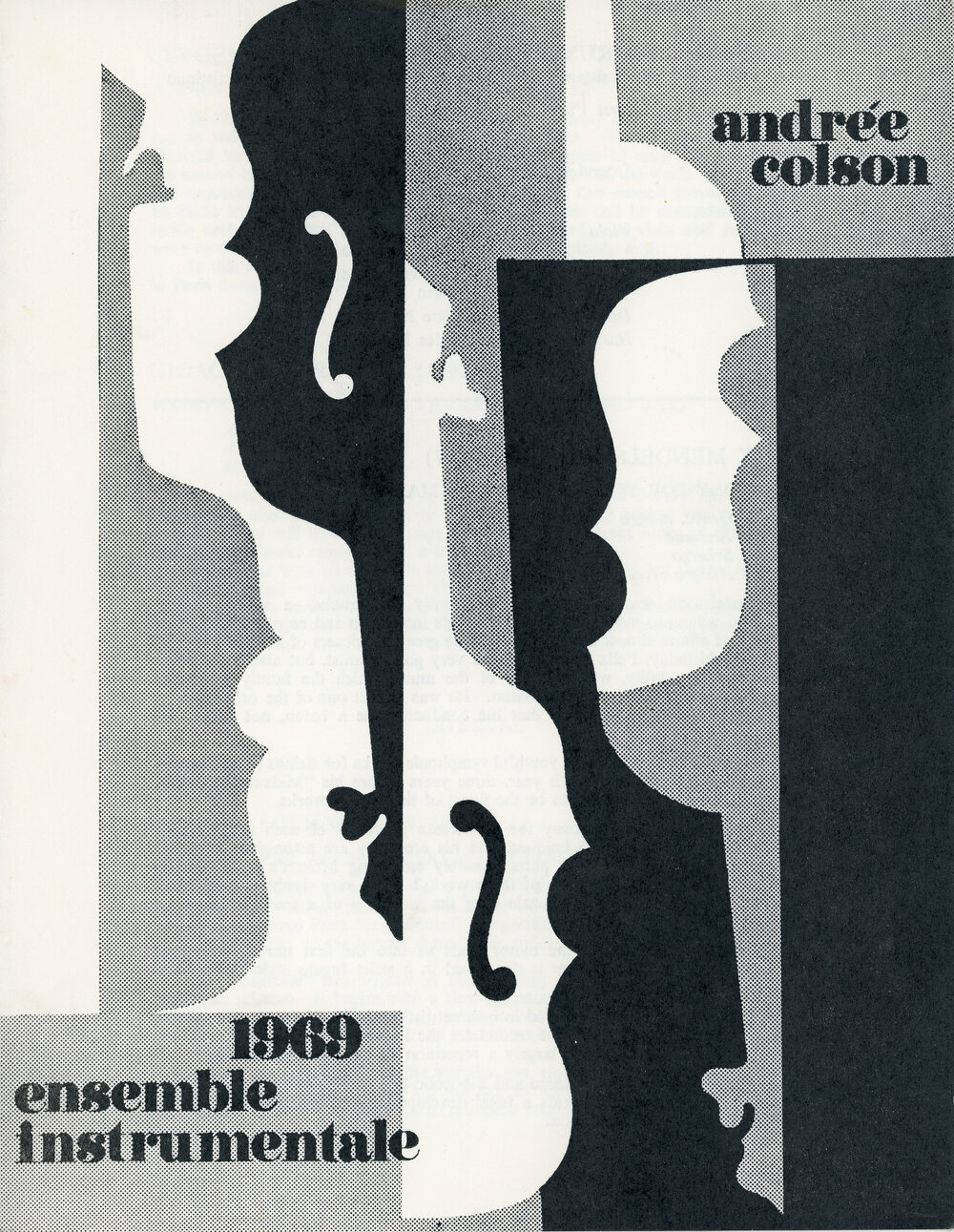 1969 Ensemble Instumentale with Andree Colson