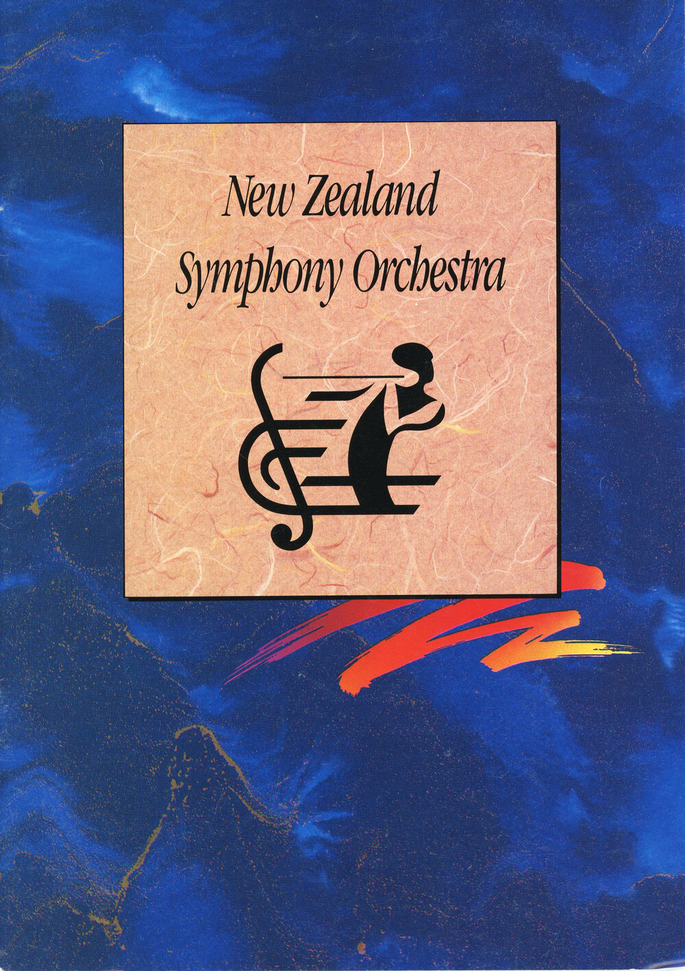 NZSO Concert Programmes 1990s