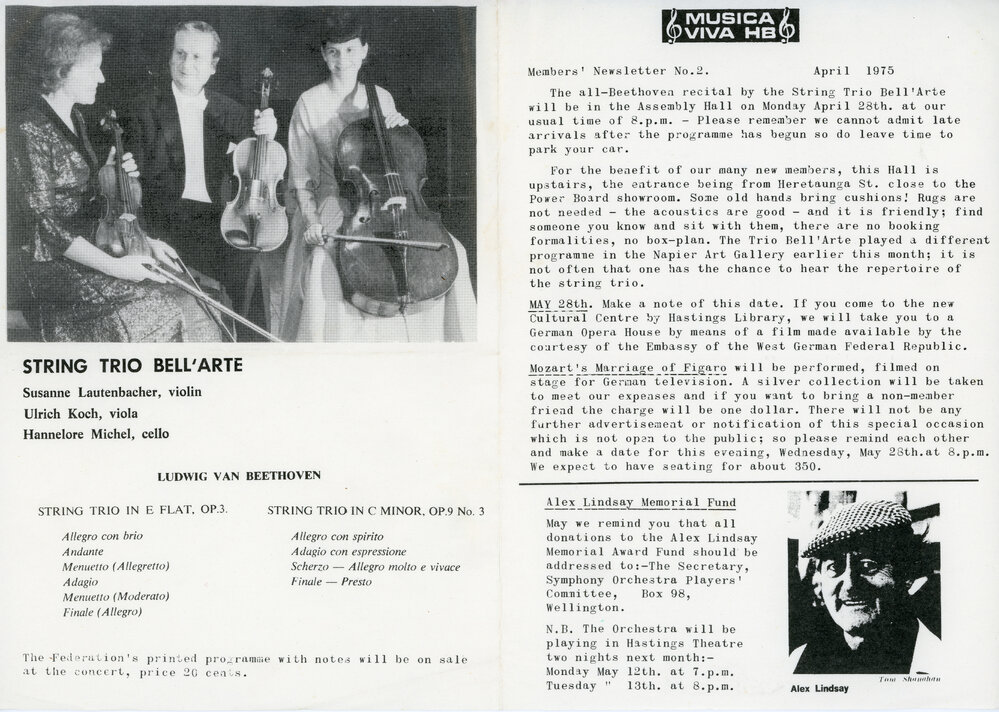 Musica Viva Newsletter