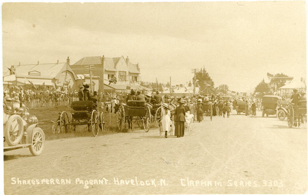 Shakespearean Pageant -  Te Mata Road