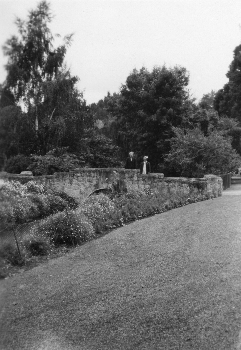 Woman and Girl in Park